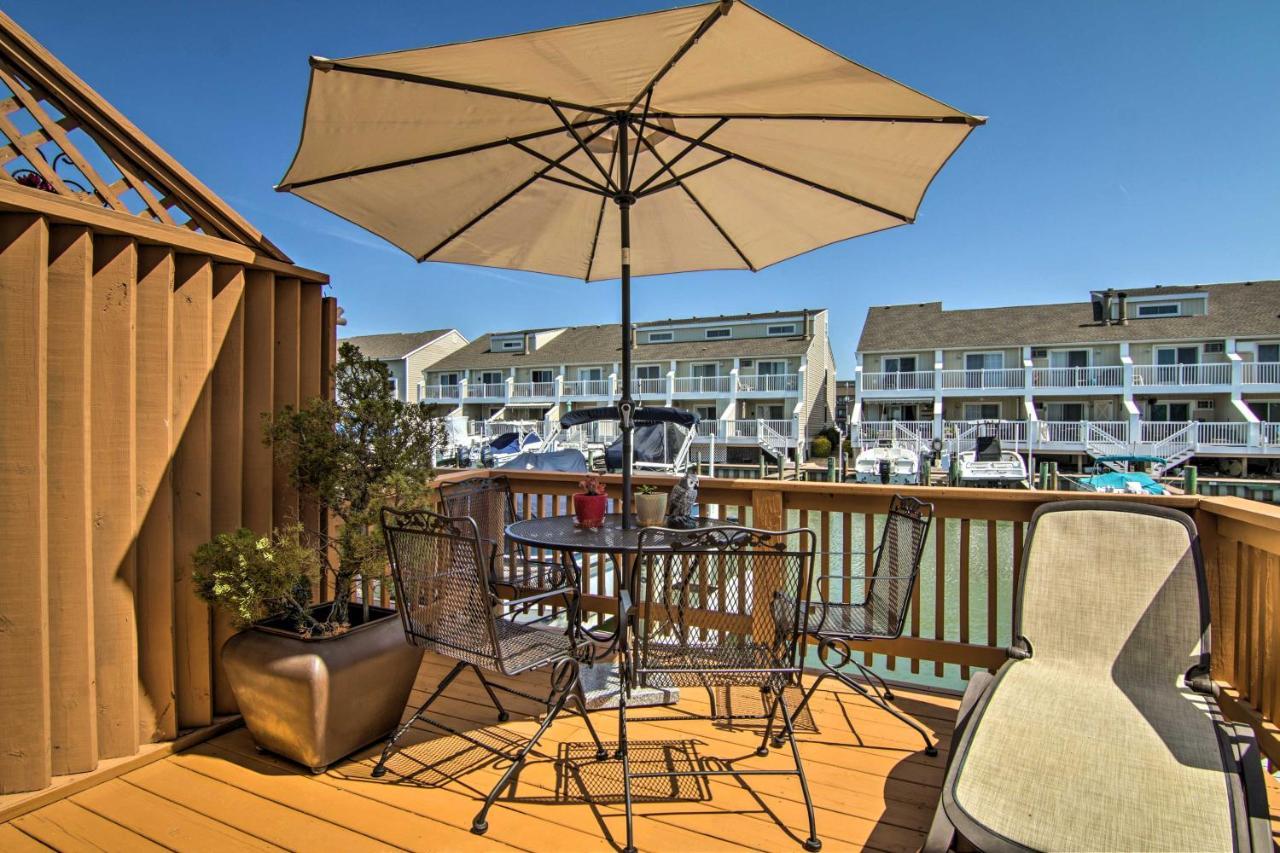 Airy Ocean City Condo On Canal Front With Deck! Dış mekan fotoğraf