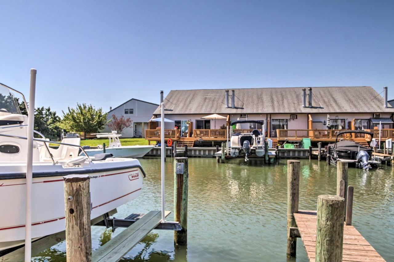 Airy Ocean City Condo On Canal Front With Deck! Dış mekan fotoğraf
